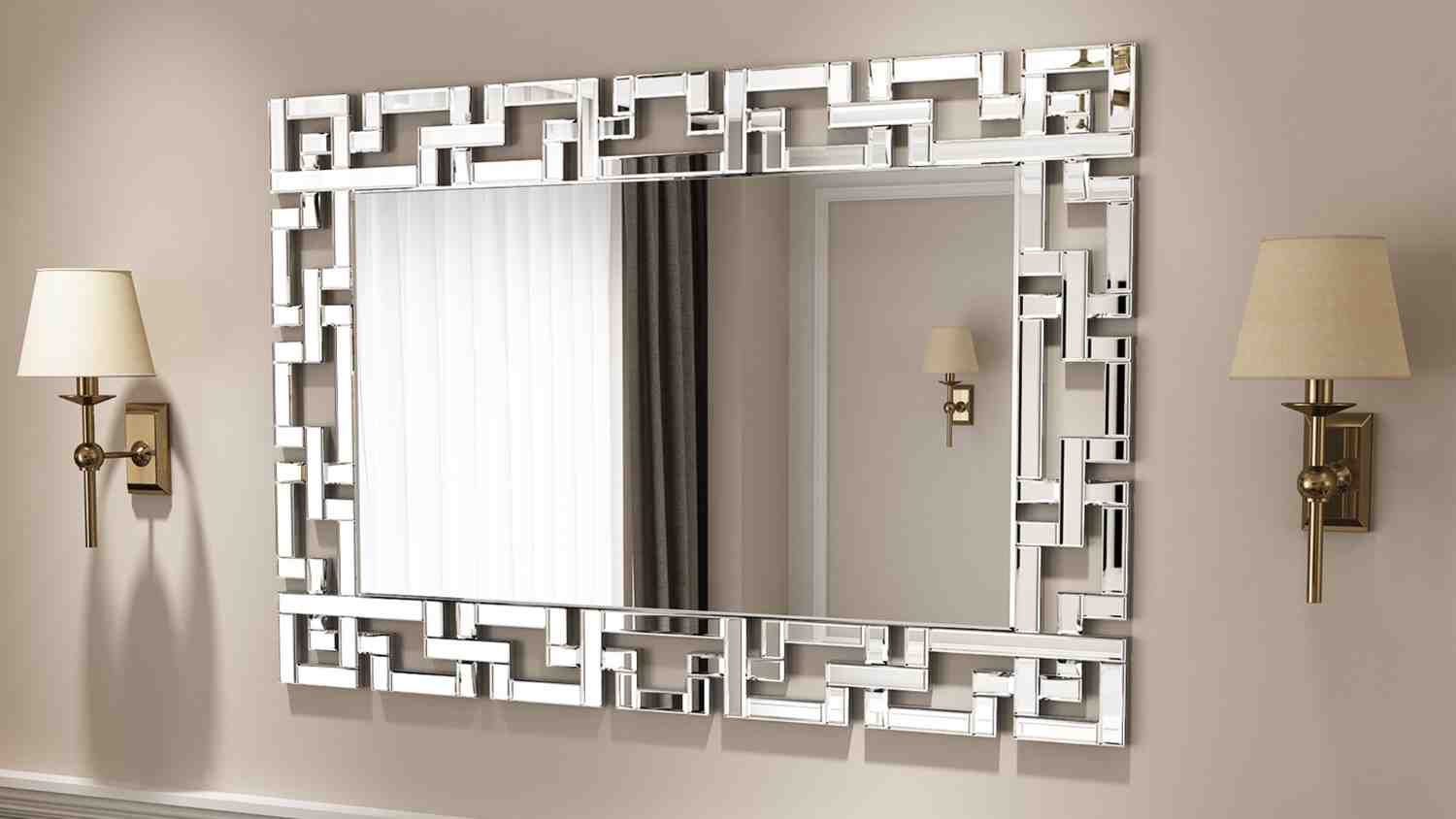 آینه دکوراتیو لوکس مناسب برای سالن و پذیرایی های امروزی